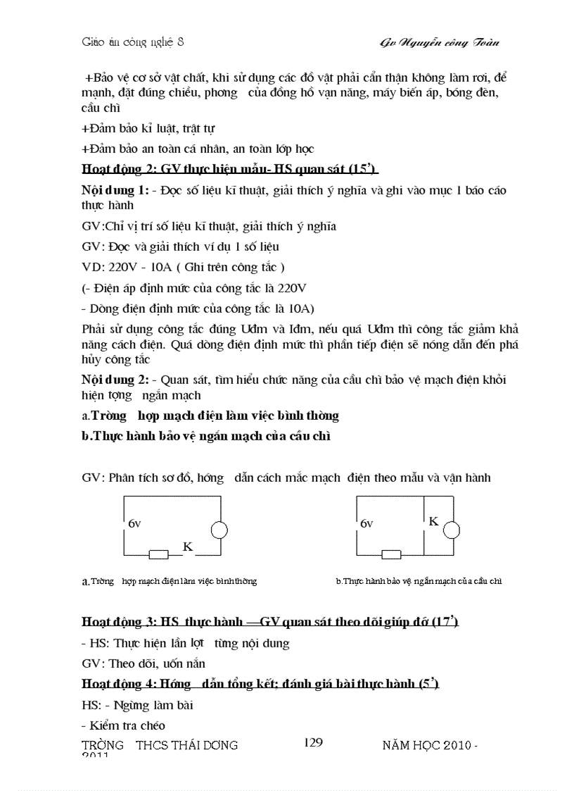 image for page Bo Giao An cong Nghe 8 Chuan