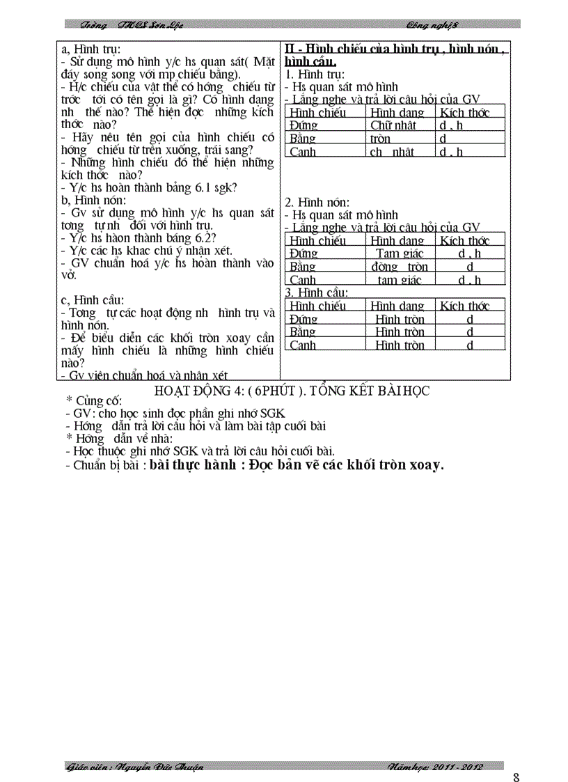 image for page Cong nghe 8 2011 2012