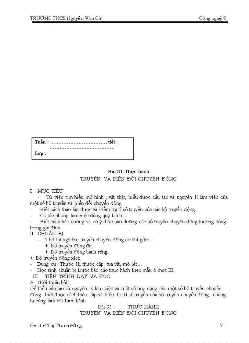 image for page Công nghệ 8 HK2