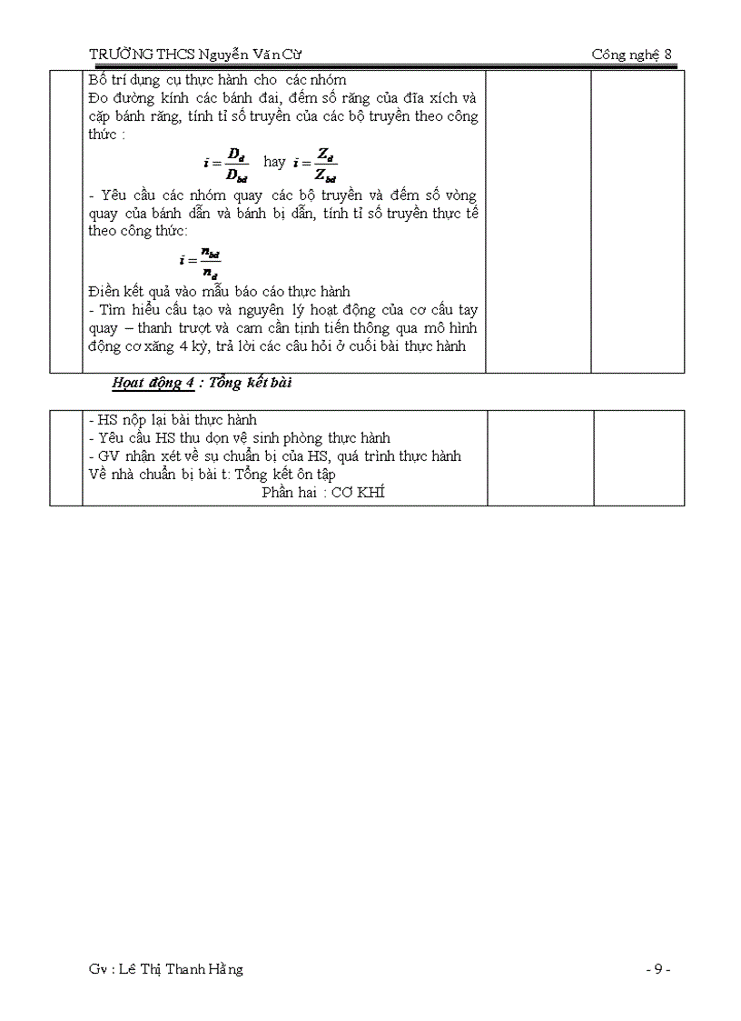 image for page Công nghệ 8 HK2