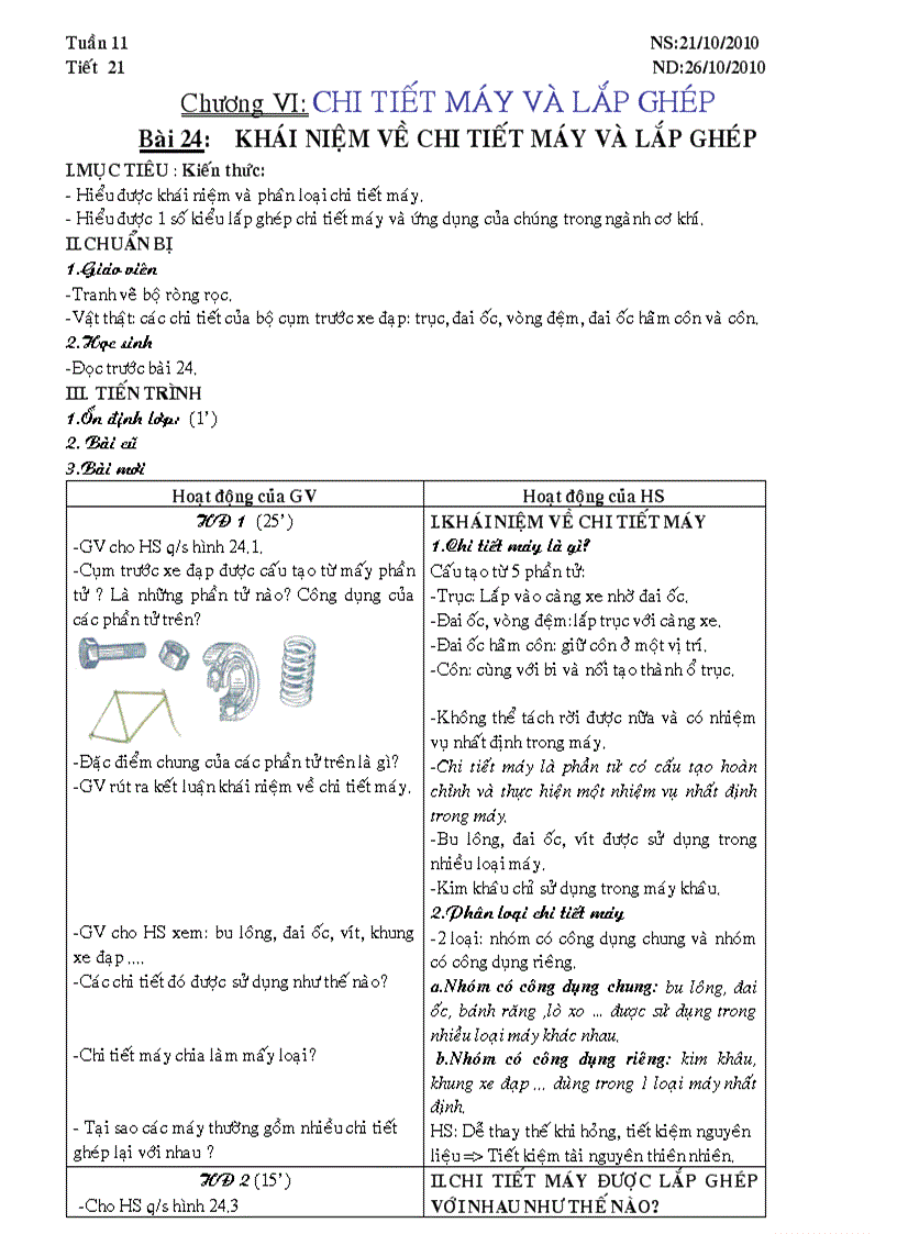 image for page Công nghệ 8 tuần 11