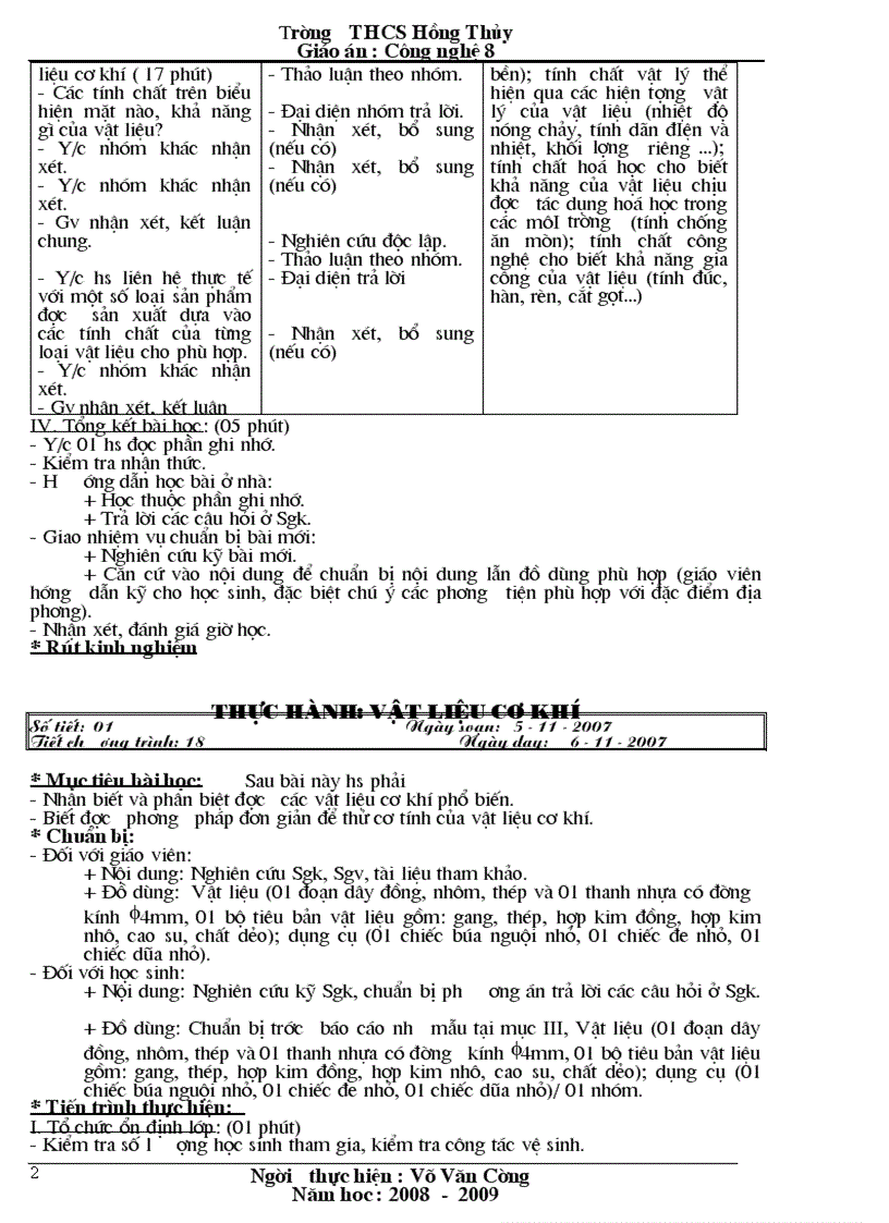 image for page Công nghệ8 Phần 2 Kèm hình ảnh