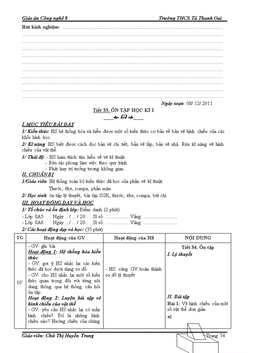 image for page GA công nghe 8 HKI 2011 2012