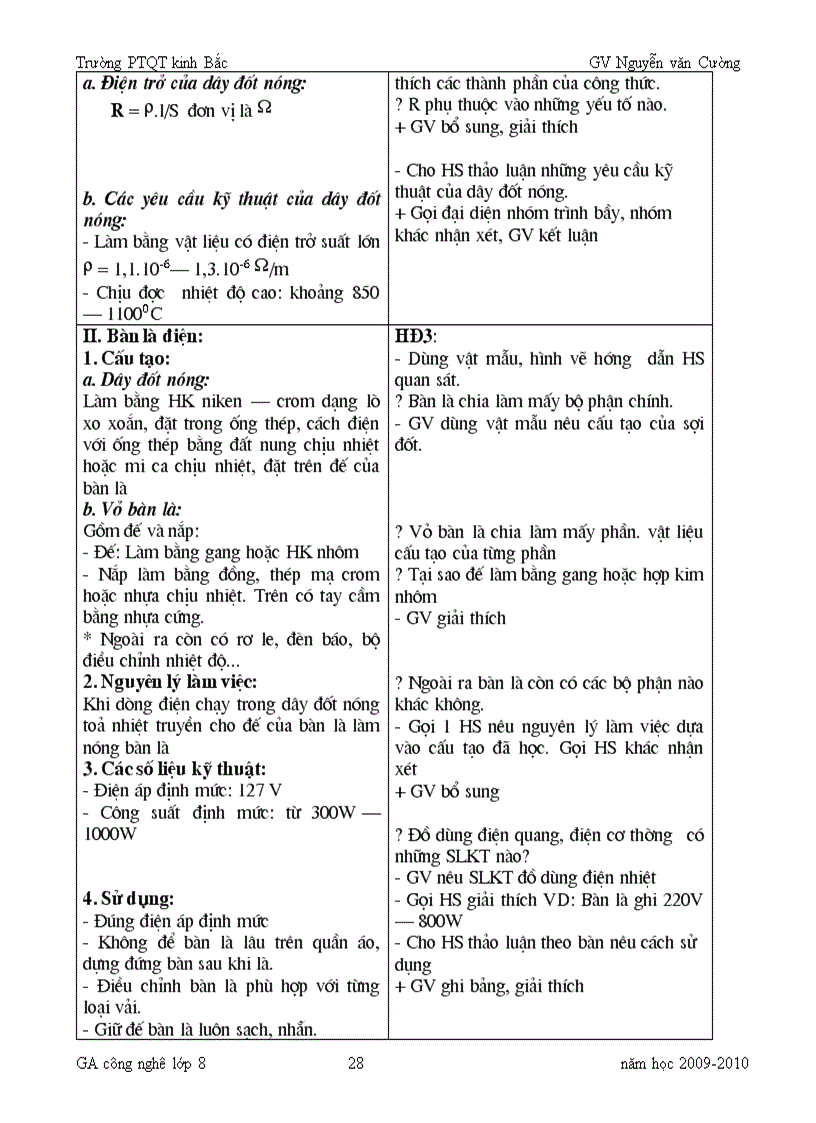 image for page Giao an cong nghe 8 ki 2