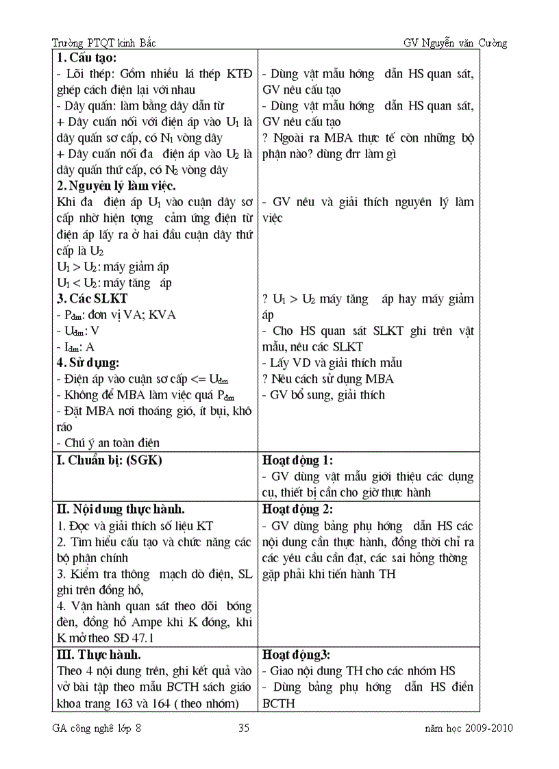 image for page Giao an cong nghe 8 ki 2