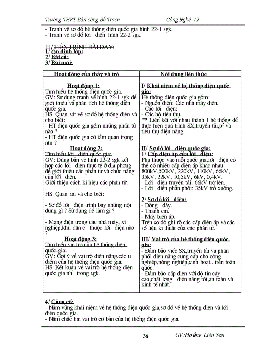 image for page Giáo án CN 12 chuẩn