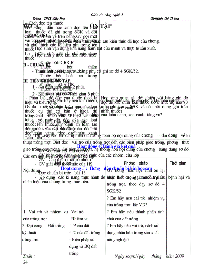 image for page Giao an CN 7