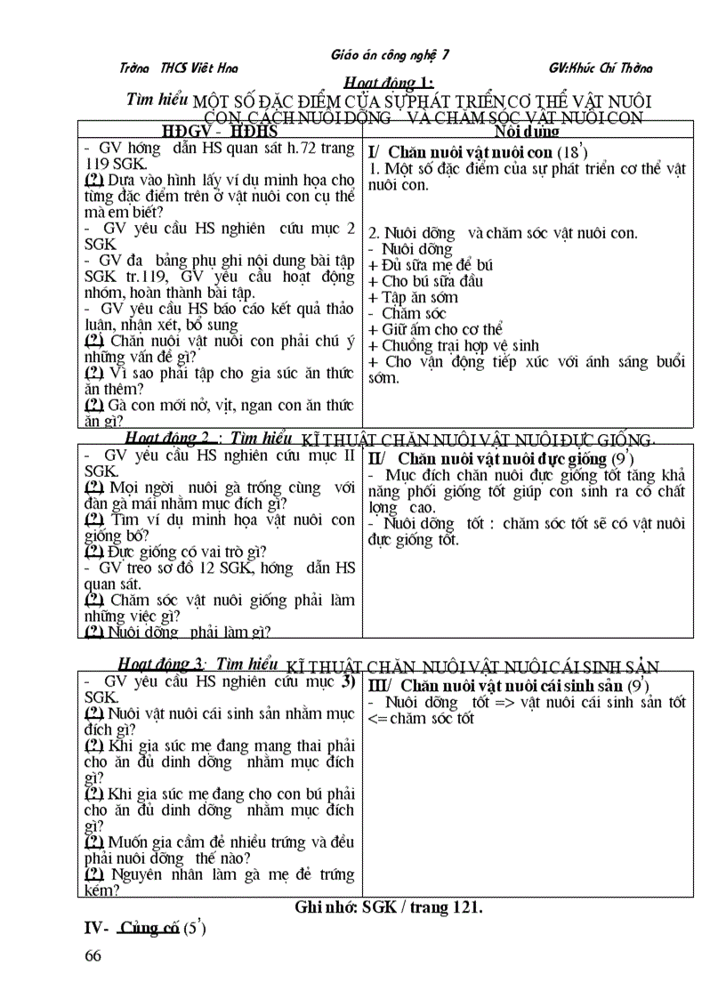 image for page Giao an CN 7