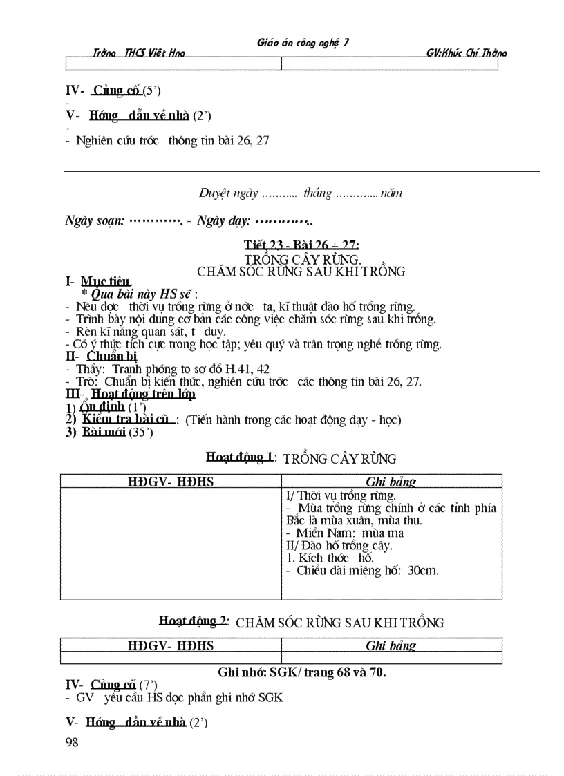 image for page Giao an CN 7