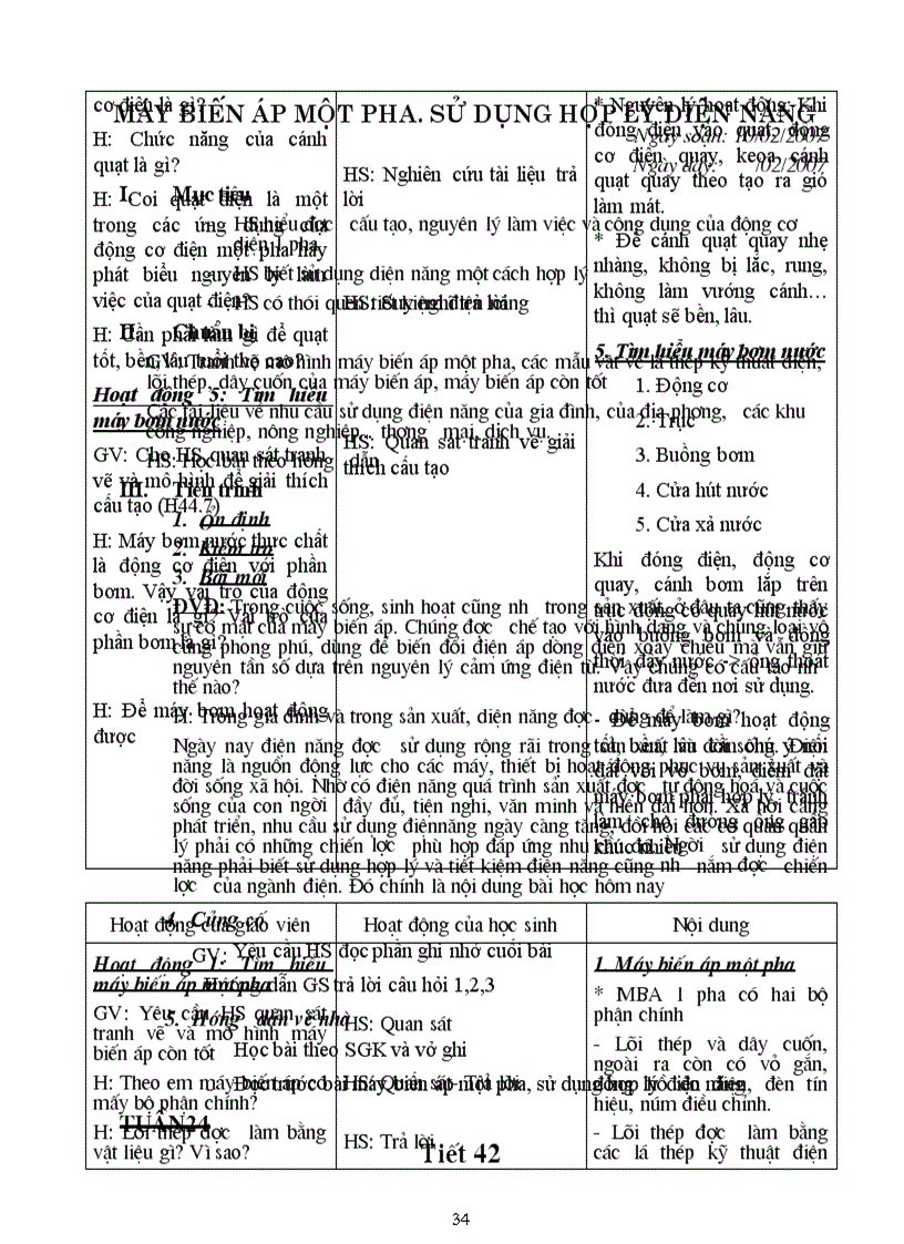 image for page Giáo án CN8 cả năm 3 cột