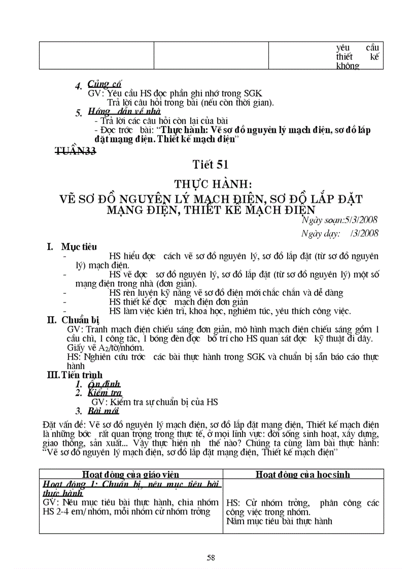 image for page Giáo án CN8 cả năm 3 cột