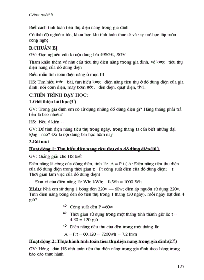 image for page Giáo án CN8 Cực Hay