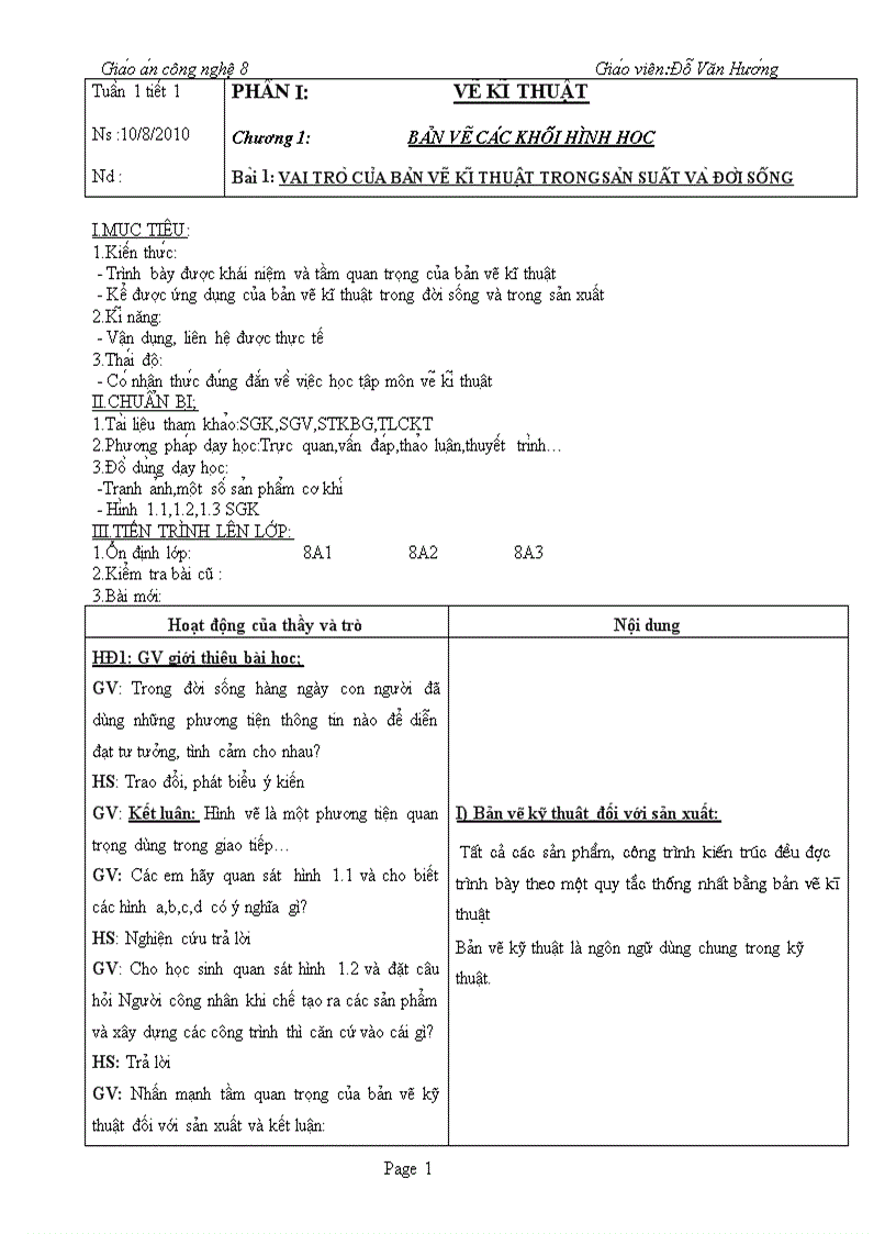 image for page Giáo án cn8 t1 t16