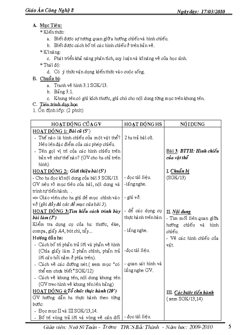 Giao An CN8 Toản Bắc Thành