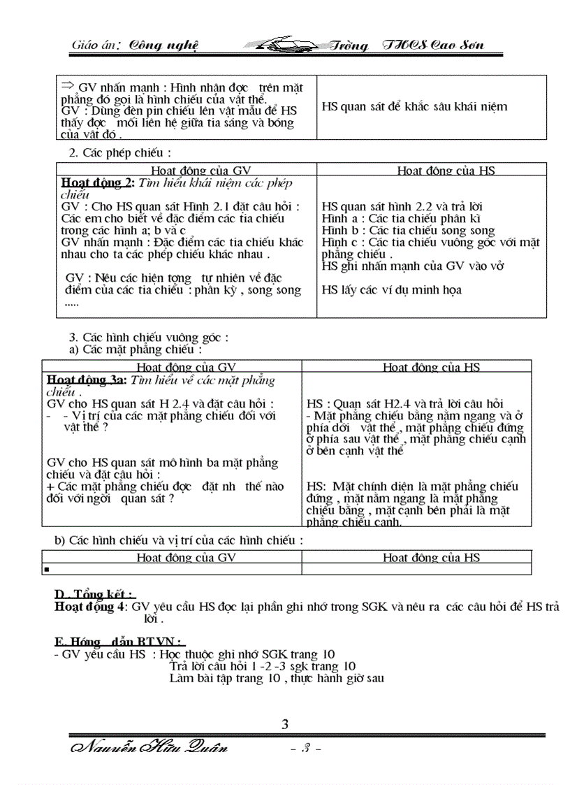 image for page Giáo an Công Nghê 8 09 10 Trọn bộ