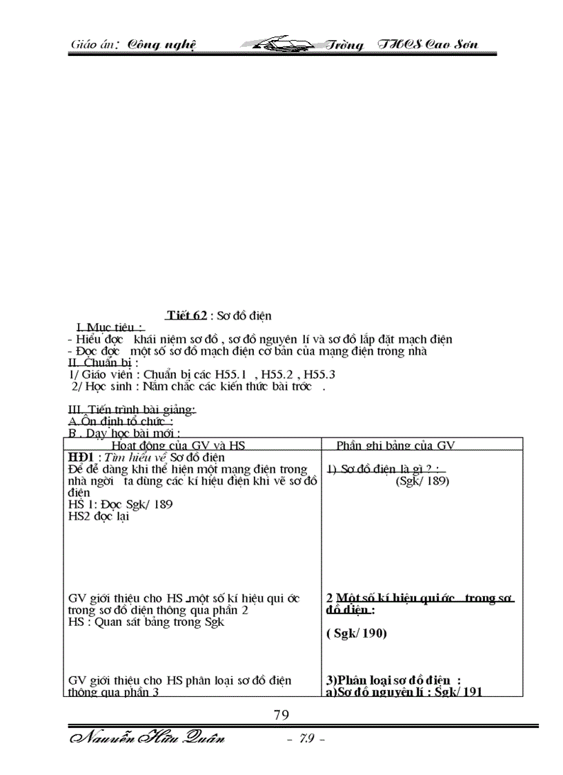 image for page Giáo an Công Nghê 8 09 10 Trọn bộ