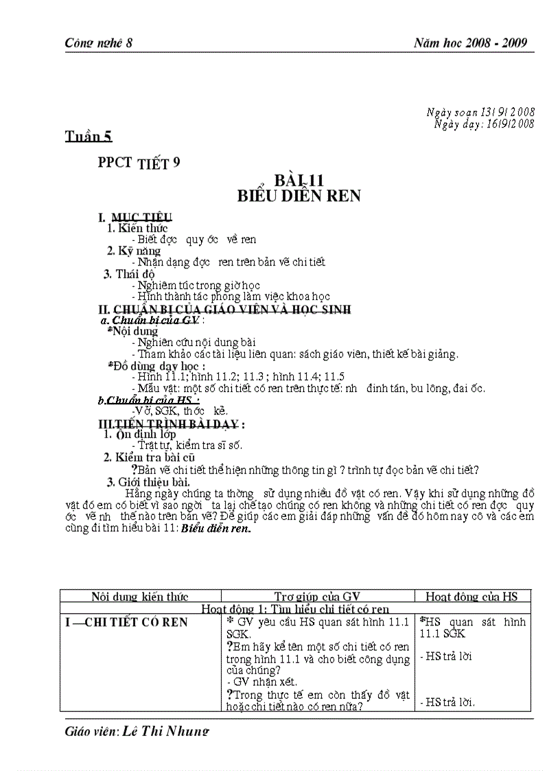 image for page Giao an cong nghe 8 3 cot