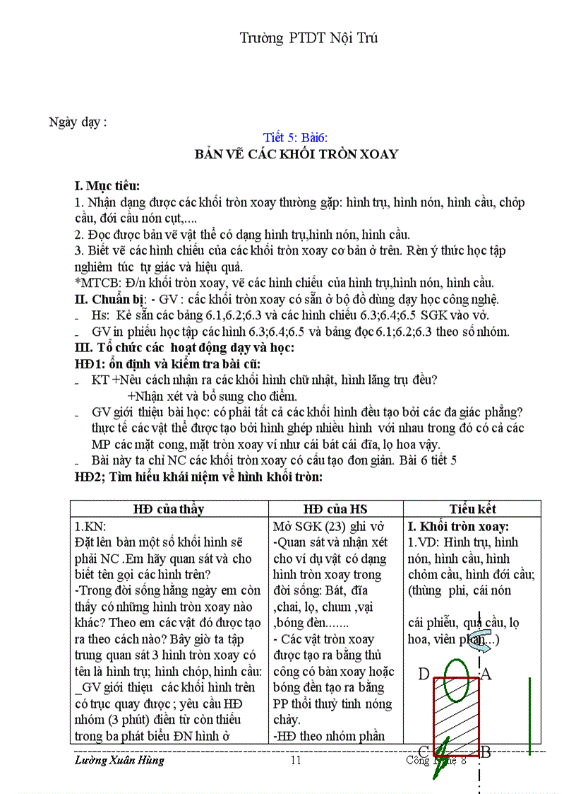 image for page Giao an cong nghe 8 day du