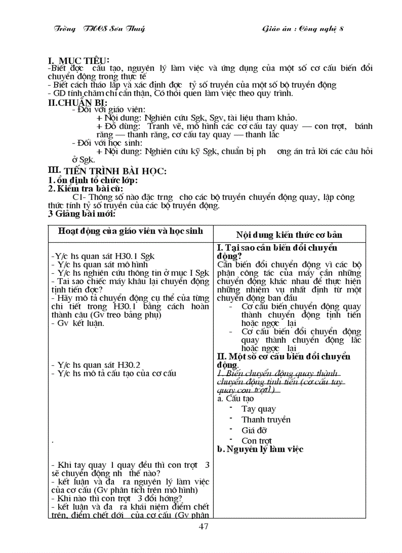 image for page Giao an cong nghe 8 giam tai 2011 2012