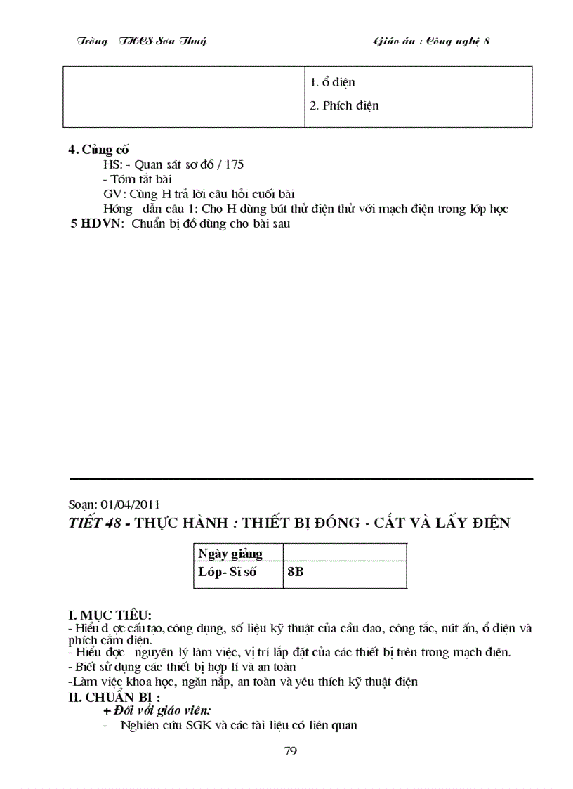 image for page Giao an cong nghe 8 giam tai 2011 2012