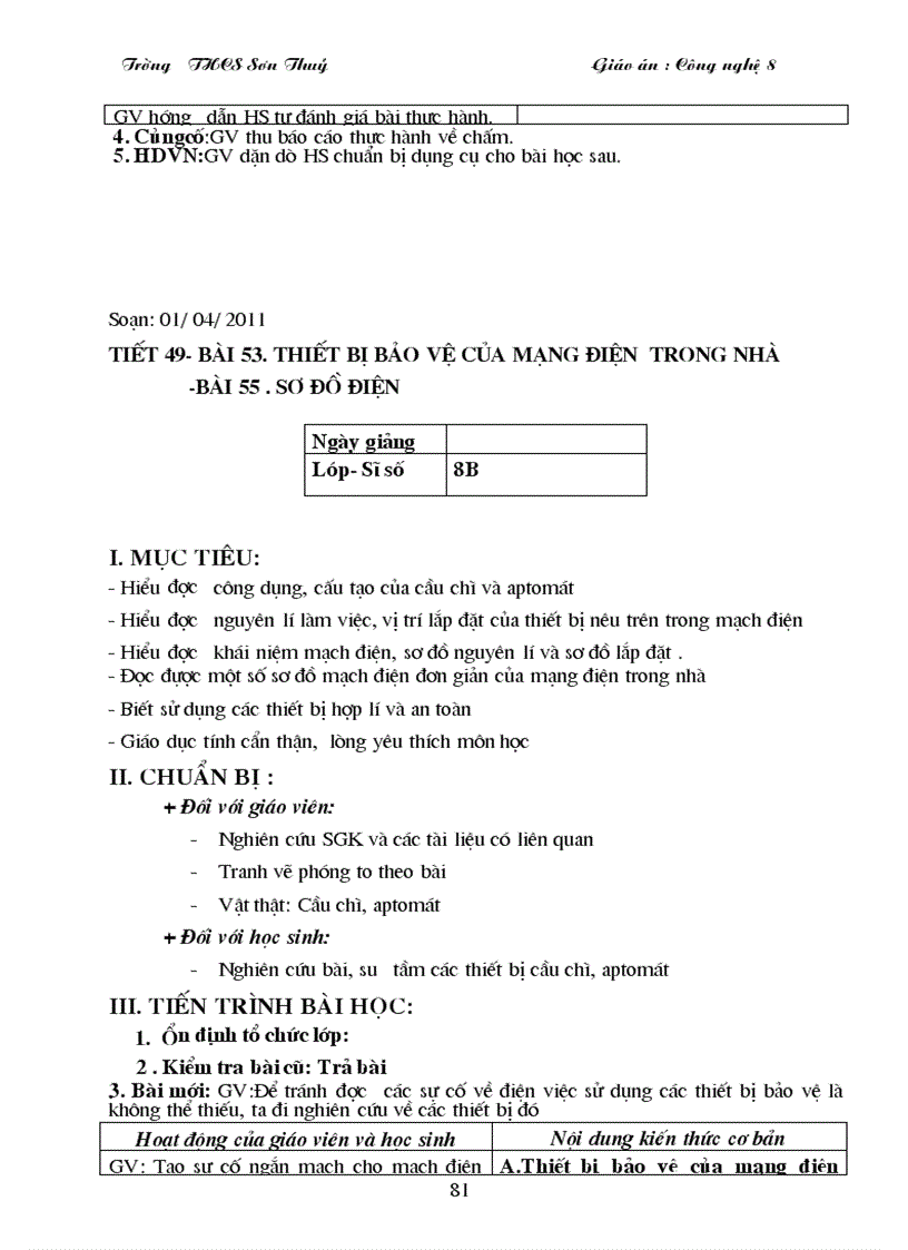 image for page Giao an cong nghe 8 giam tai 2011 2012