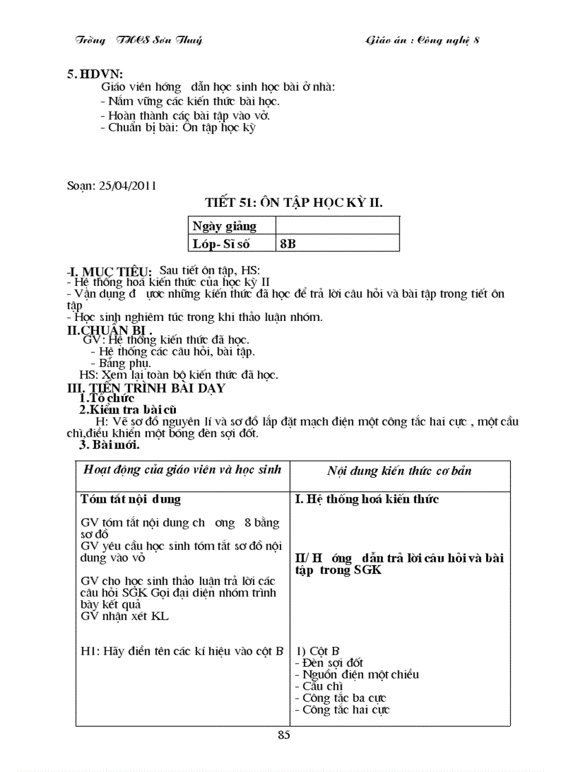 image for page Giao an cong nghe 8 giam tai 2011 2012