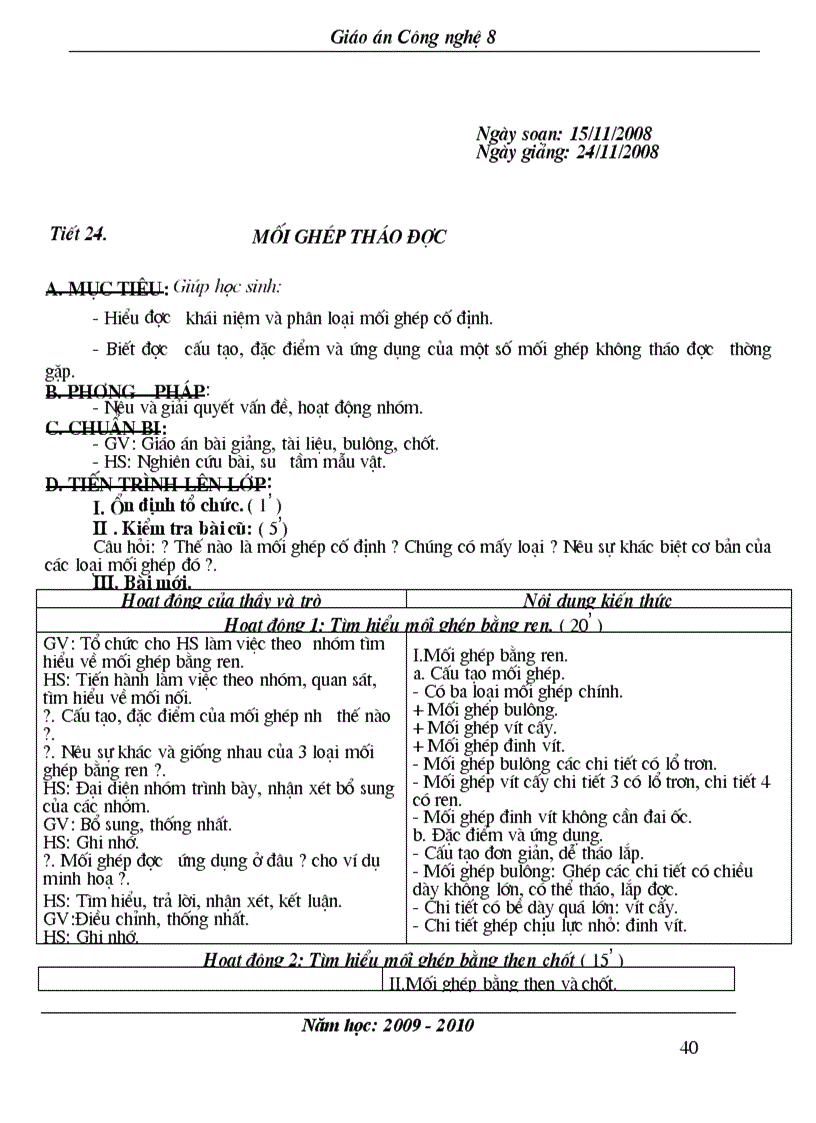 image for page Giao an cong nghe 8 hay