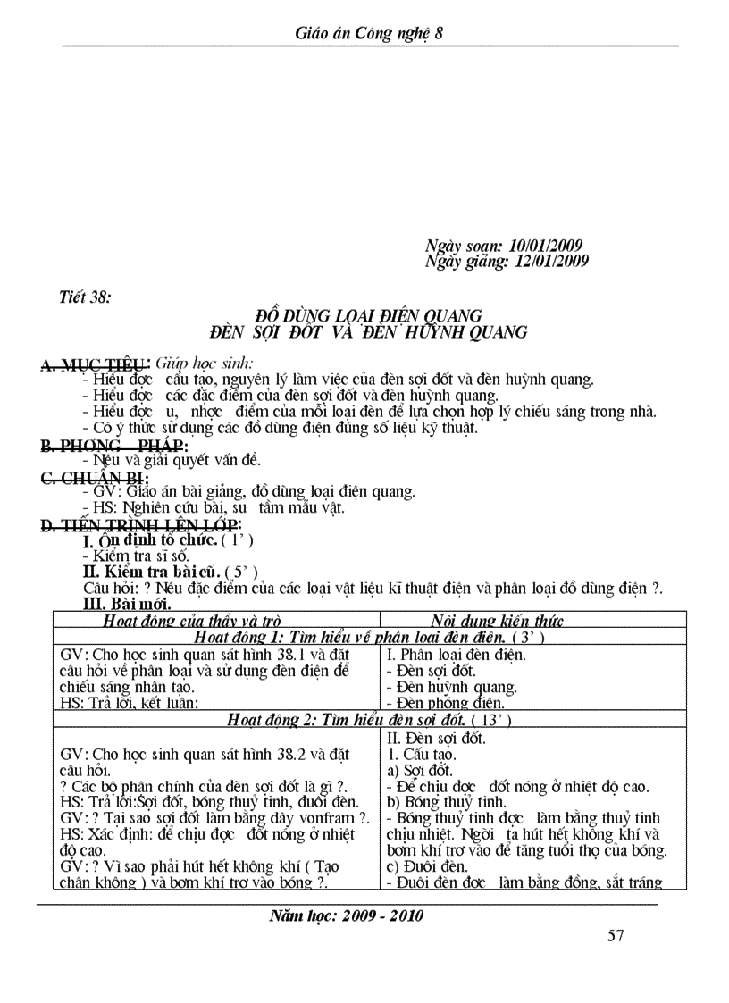 image for page Giao an cong nghe 8 hay