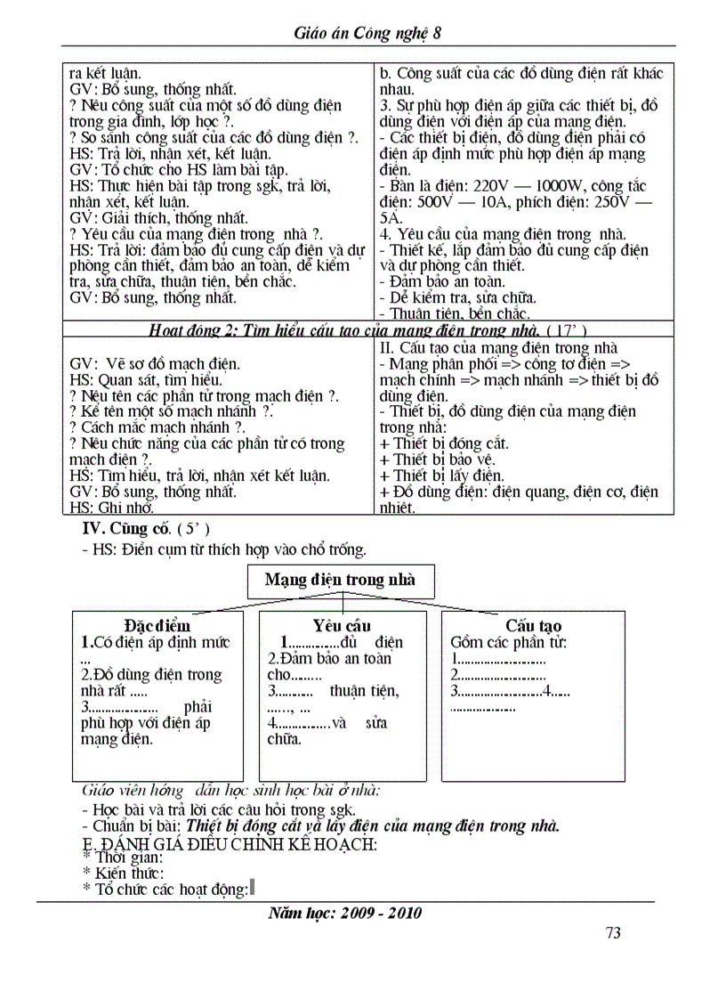 image for page Giao an cong nghe 8 hay