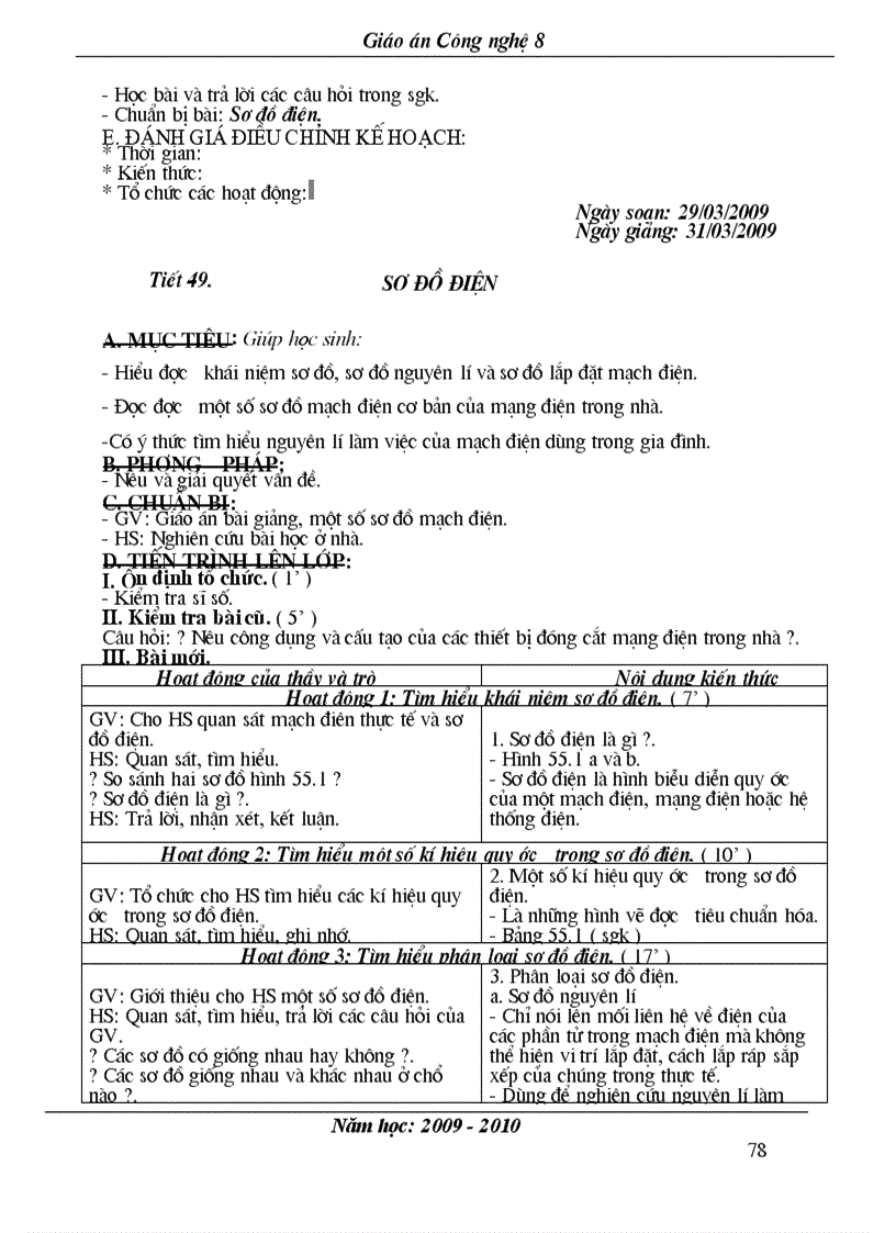 image for page Giao an cong nghe 8 hay