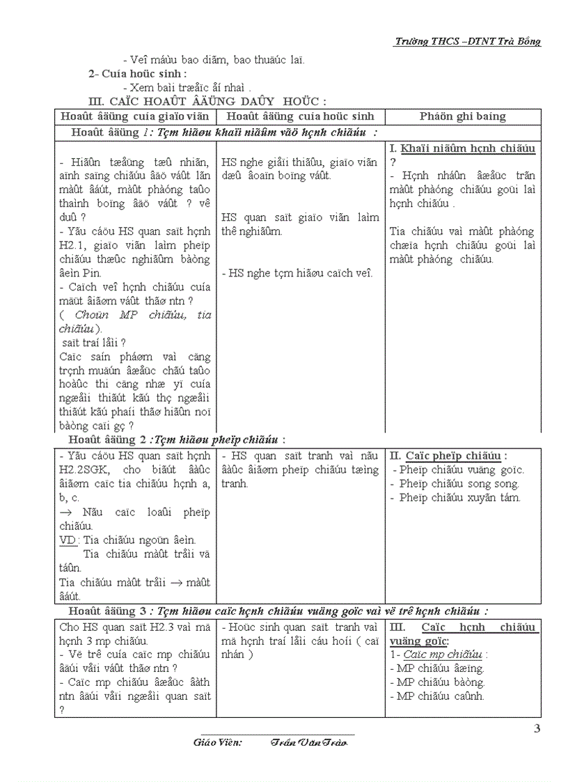 image for page Giáo án Công nghệ 8 năm 08 09