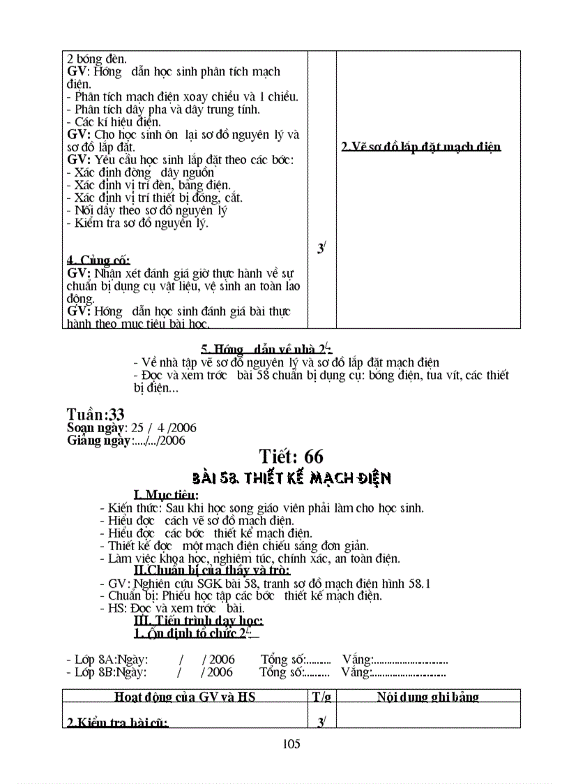 image for page Giáo án Công nghệ L8 CN cực hay