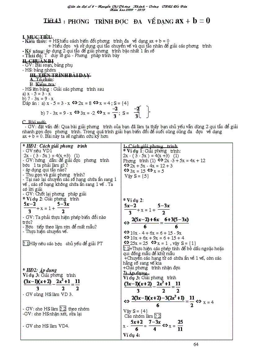 image for page Giao an Dai 8