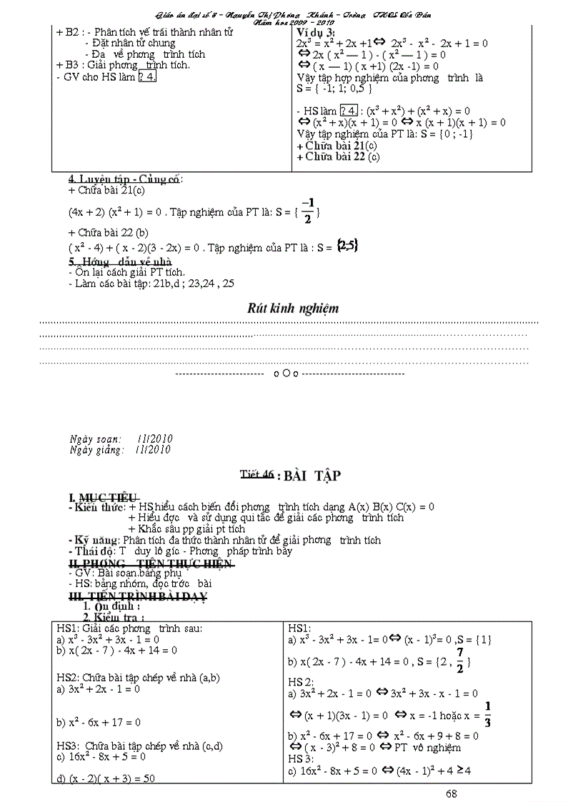 image for page Giao an Dai 8