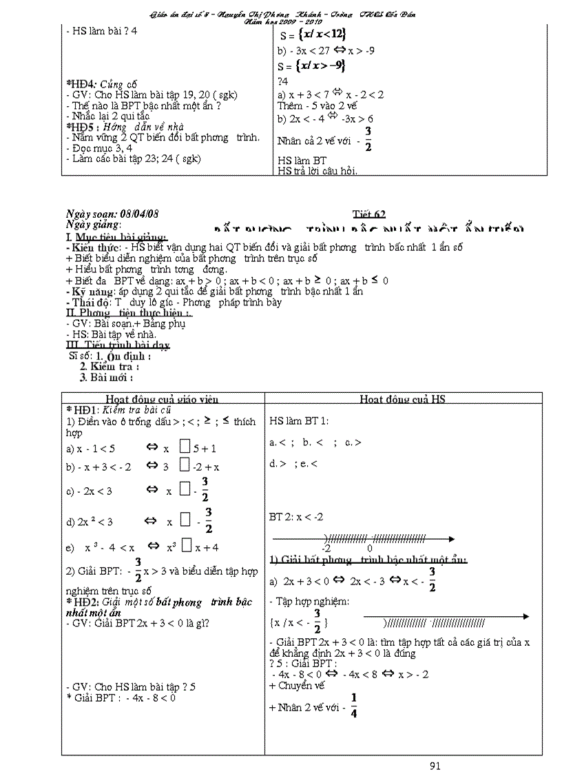 image for page Giao an Dai 8