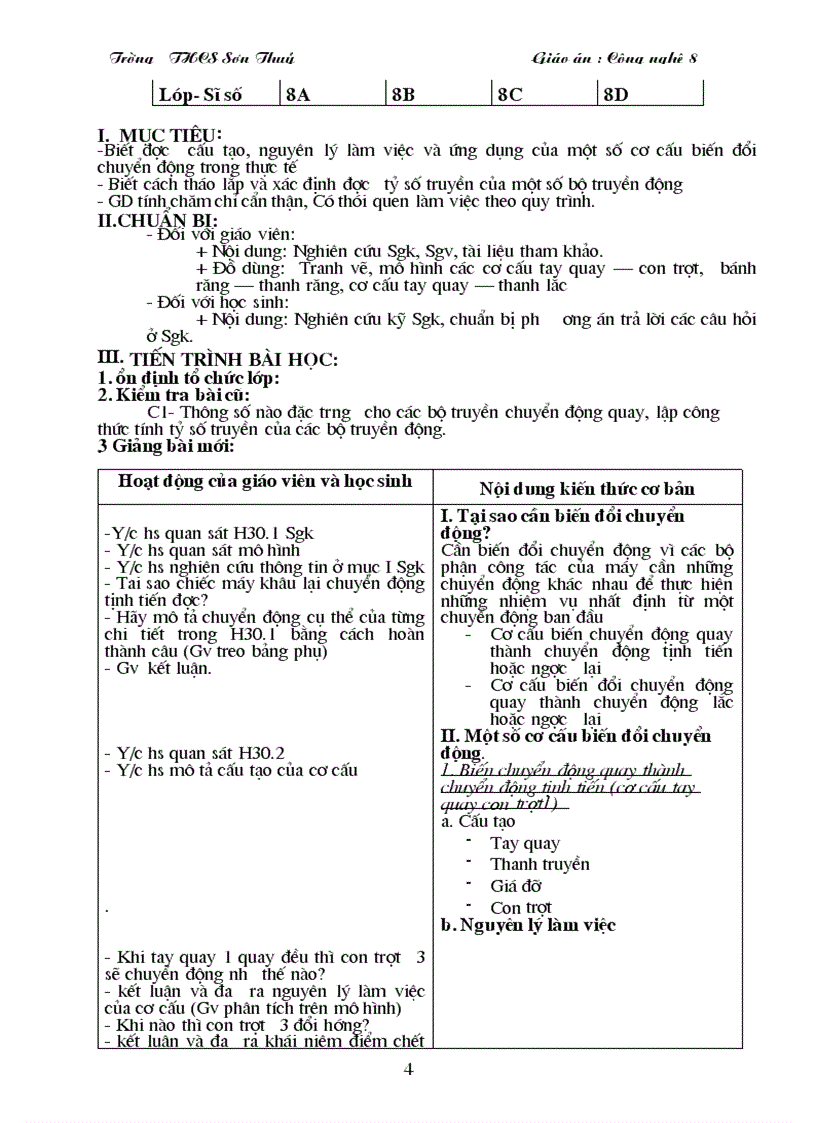 image for page Giao an ky II cong nghe 8 nam2012