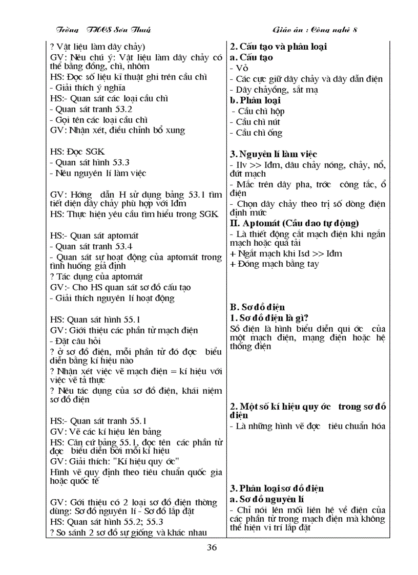 image for page Giao an ky II cong nghe 8 nam2012