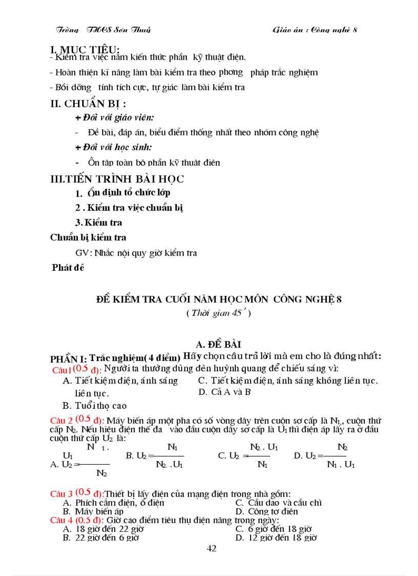 image for page Giao an ky II cong nghe 8 nam2012