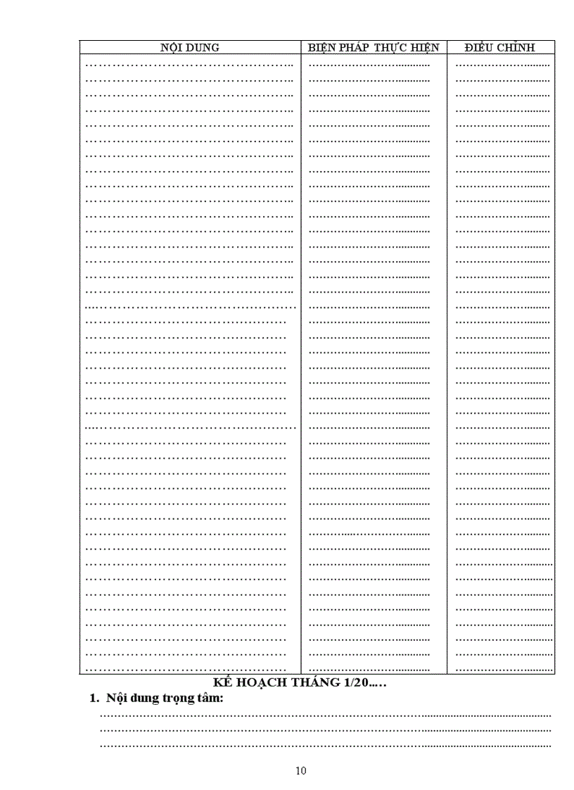 image for page Ke hoach ca nhan