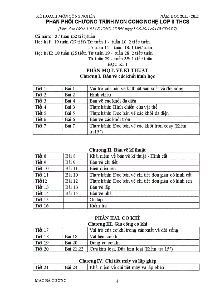 image for page Ke hoach mon cong nghe 8