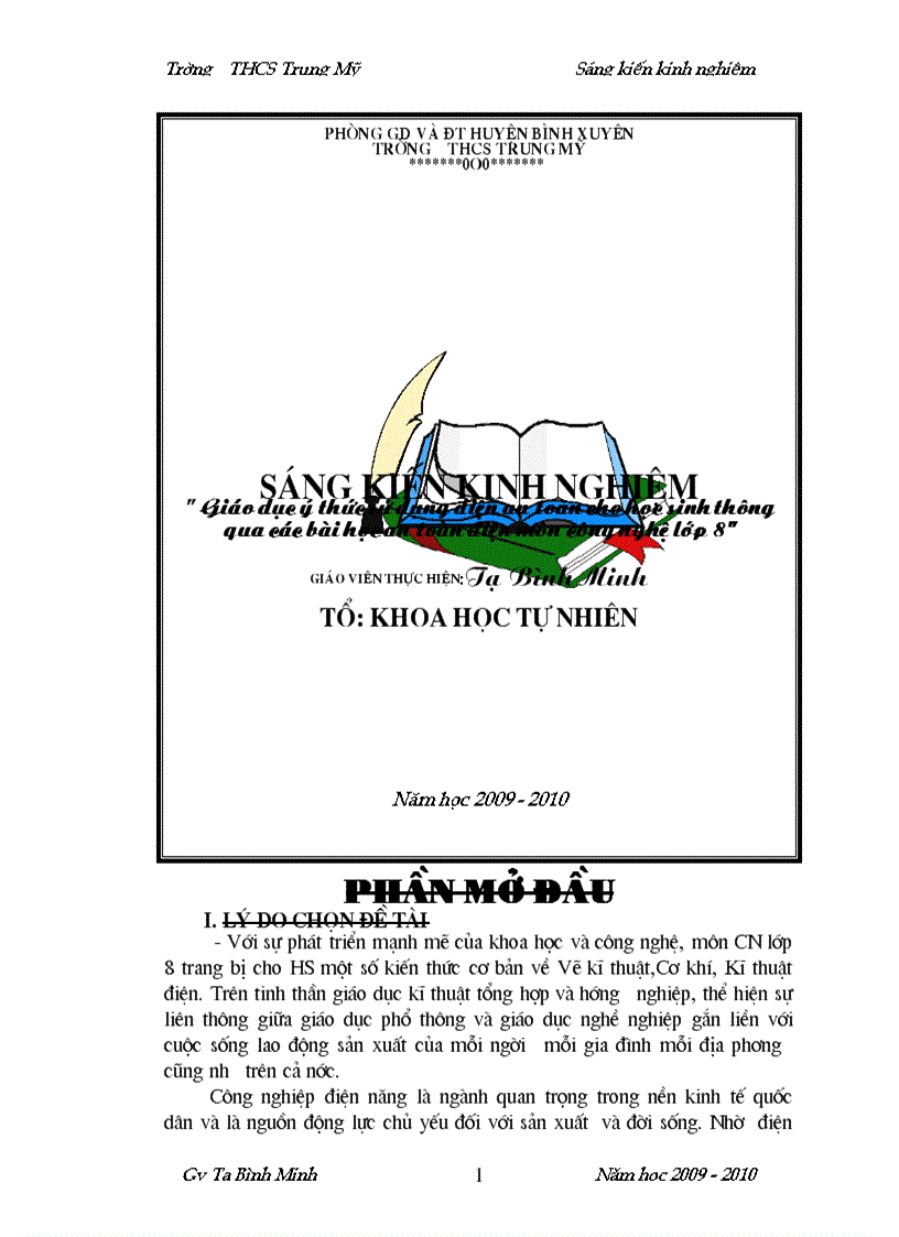 image for page Sáng kiến kinh nghiệm