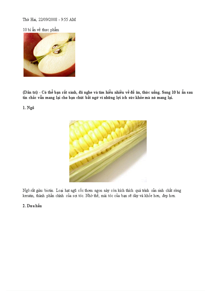 image for page 10 bí ẩn về thực phẩm