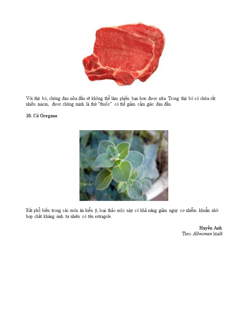 image for page 10 bí ẩn về thực phẩm