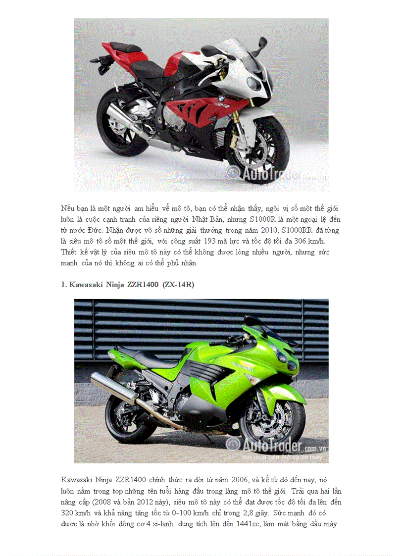 image for page 10 siêu mô tô nhanh nhất thế giới