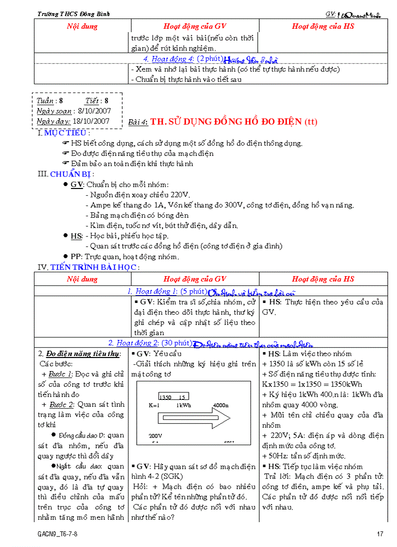 image for page Bài 4 Công nghệ 9