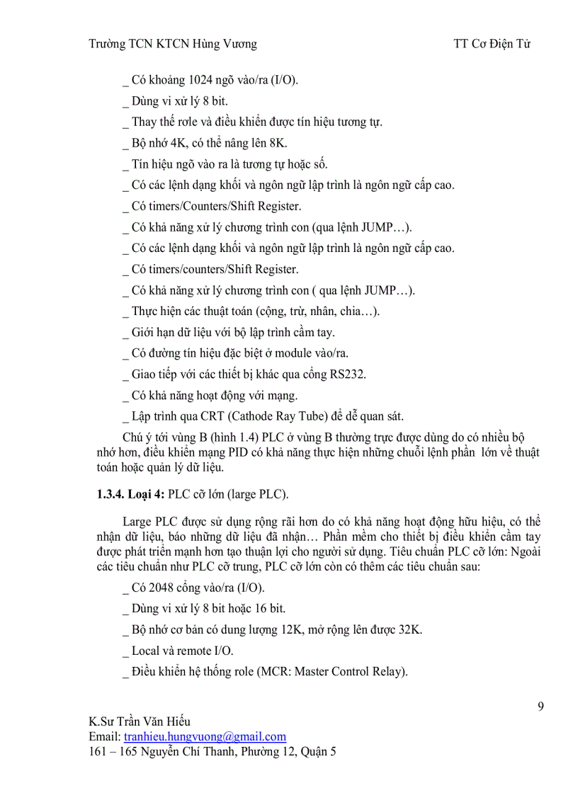 image for page Bai giang plc