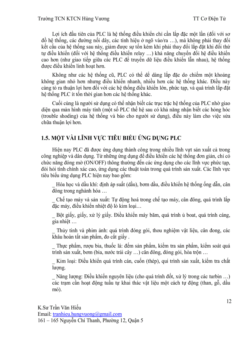 image for page Bai giang plc