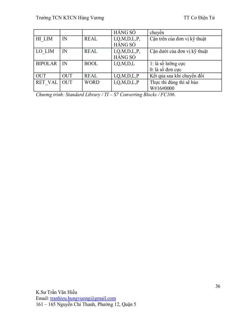 image for page Bai giang plc