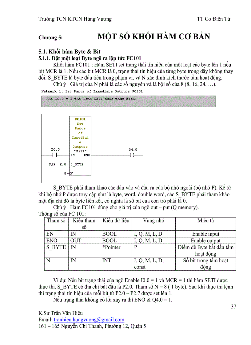 image for page Bai giang plc