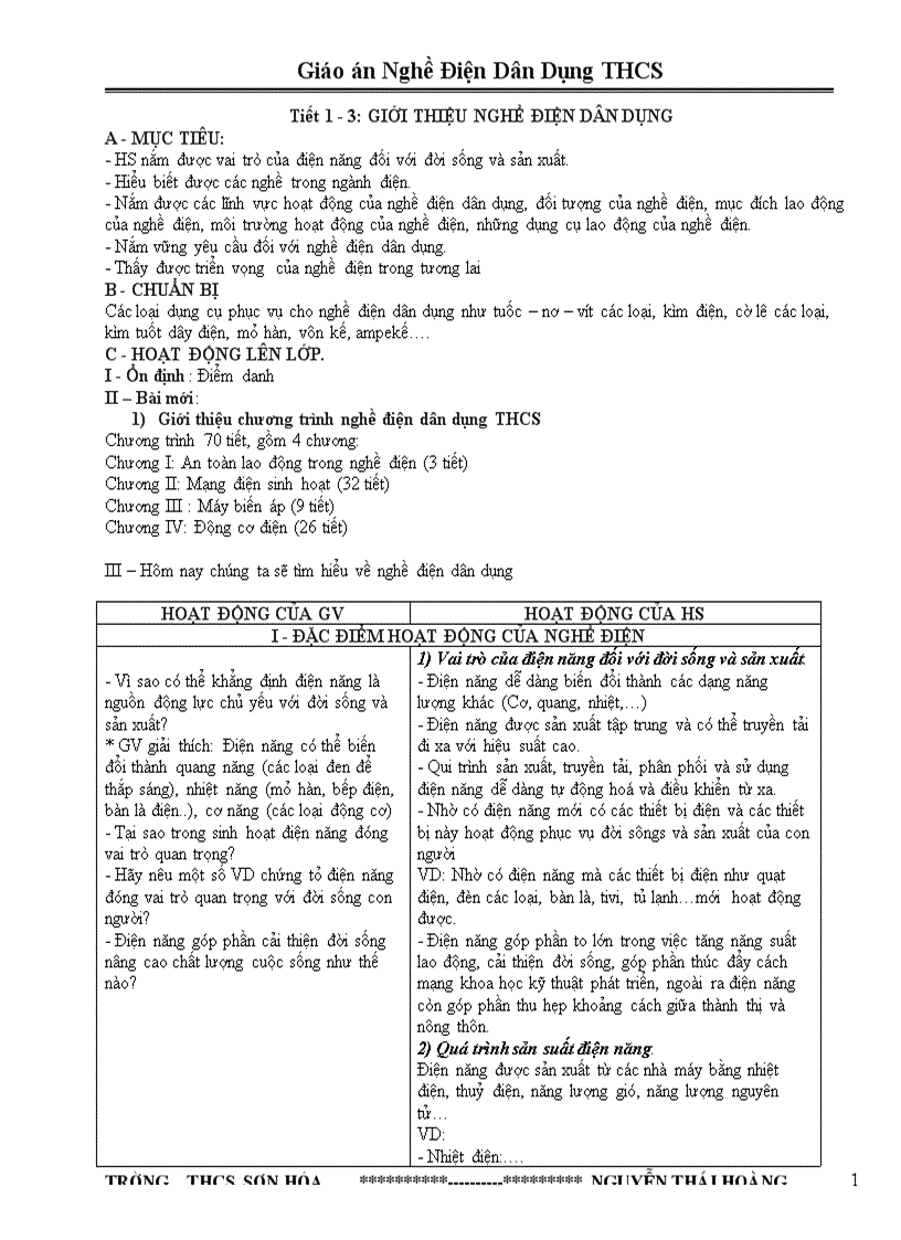 image for page Bai soan nghe dien dan dung thcs